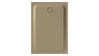 Duschwanne BetteUltra 5838 140x100x3,5cm, Mini-Wannenträger, hazel