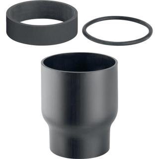 Geberit Übergangsstutzen PE DN 250, 236-260mm, m Muffe, PE-HD