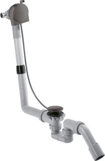 hansgrohe Komplettset Exafill S WA-Einl, Ab- + ÜL-Garn., brush. bla vc