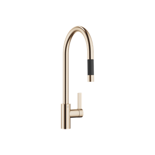 Dornbracht SPT-EHM Tara Ultra Pull-down auszb, m Brausef, A 240mm, champ. geb.