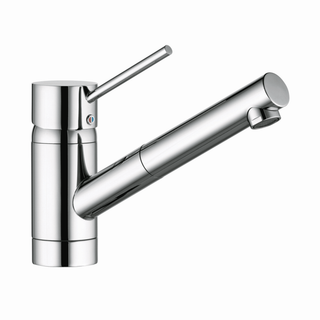 Kludi ScopeSpültisch-Einhebelmischer ND, ges He, swb, ausziehb. Ausl., chr