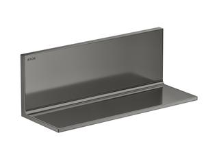 hansgrohe Abl. Axor Uni. Rectangular 300mm, Wd-mont., polished black chrome