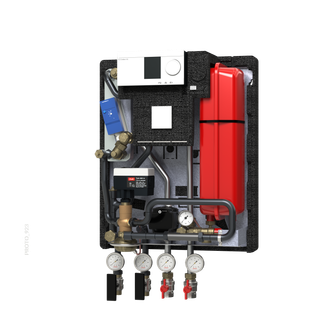 Danfoss Hausstation VXe Solo H HT, 1 HE:25kW, ECL310/A237, PN25, STW
