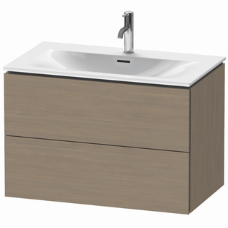DU Waschtischunterbau wandh. L-Cube LC6307 Eiche (Terra) 481x820x550mm
