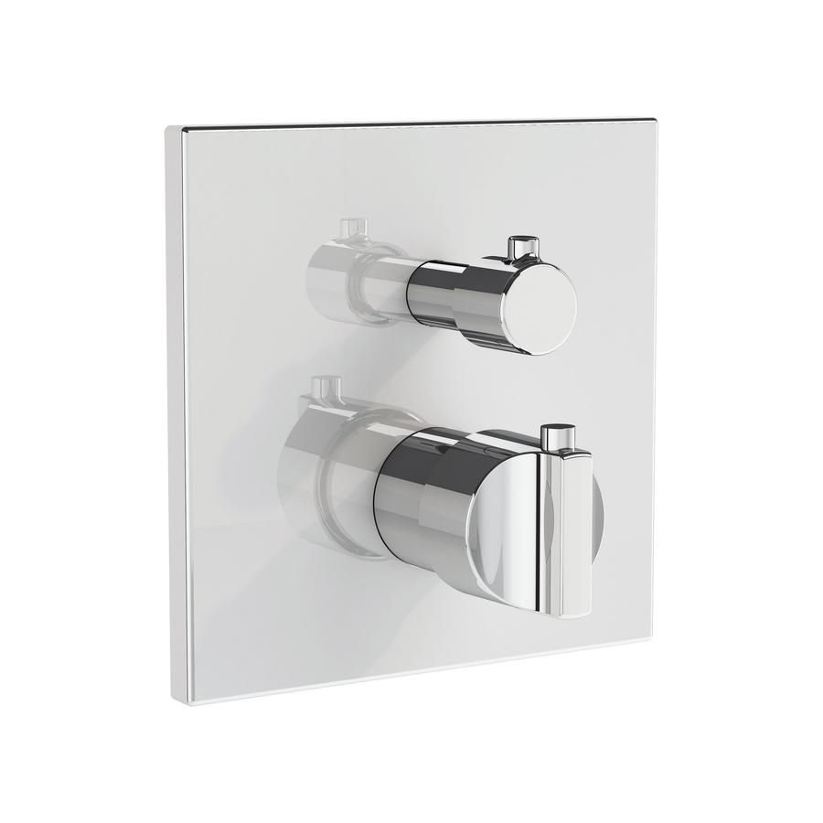 Artikelbild 1 des Artikels „VitrA Fertigmontageset V-Box Flow Round THM-Wafü-/Brausearm., UP, chrom chrom“
