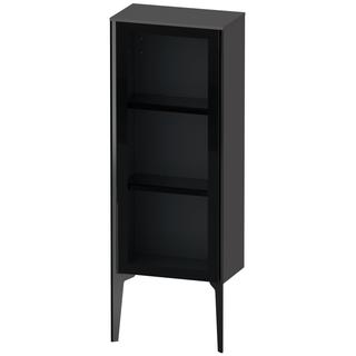 Duravit Halbhochschrank XViu 40x24x89cm, sw m, Tür re, graphit matt
