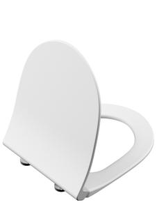 VitrA WC-Sitz Slim Aquacare Sento m Abs, abnehmb., m Schnellverschl.