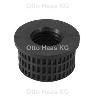 HAAS Reduziermuffe OHA RDST DN 90 f Anbindung DN 50, Gummi, schwarz