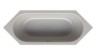6-Eck-Badewanne BetteStarlet 2080 210x80x42cm, dust