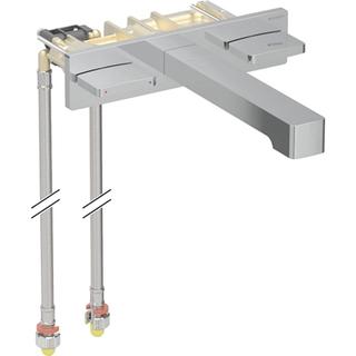 Geberit Waschtisch-Armatur ONE 2-Griffm., ek, Wd., f UP-Box, hgl-vc