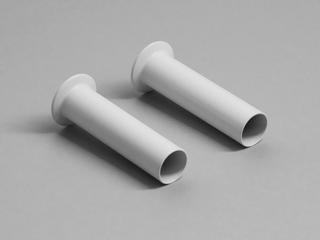 Bemm Konsolrohr-Set 100mm, kürzbar, weiß