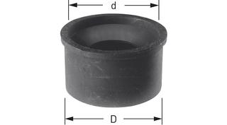 STEDO HT-Nippel 1 1/4", DN 30/50, d 46mm, Ro. d= 28-32mm
