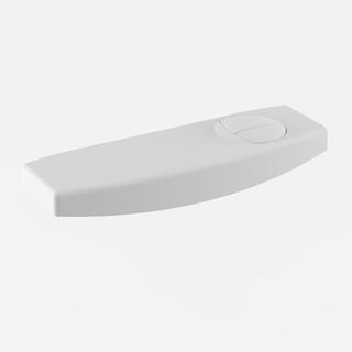 Sanit Deckel m Taste, weiß-alpin, für Spülkasten 951