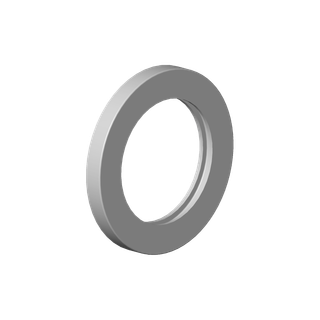 DO Rosette ERSATZTEILE 092762002 D 78 x 8 mm Platin gebürstet