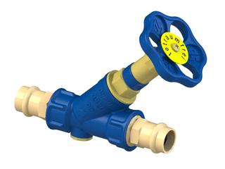 Schlösser KFR-Ventil Blue-tec 1629 DN 20, 18mm, IG, o Entl., nichtst. Spin.