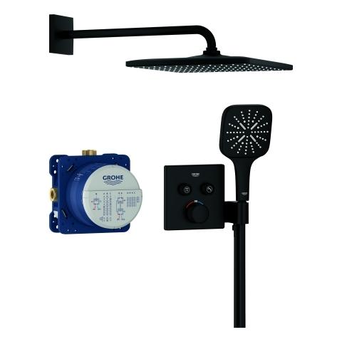 Artikelbild 1 des Artikels „GROHE Duschsystem Grohtherm Smartcontrol UP, m Rainsho. Mono310 Cube, phantom bla phantom black“