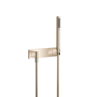 Dornbracht Schlauchbrausegar. FlowReduce mit Abdeckplatte, Champagne