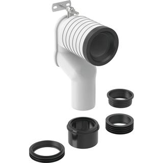 Geberit P-Anschlussbogen f St-WC, w-a, zu Sanitärmodul Monolith