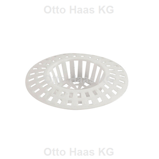HAAS Abfluss-Sieb 70mm, f Abl-Ventil 1 1/2", Kunstst., we.