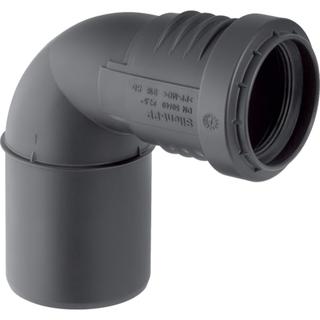 Geberit Übergangsbogen Silent PP DN 40/50, 87,5Gr, red., schalloptimiert