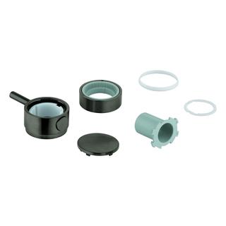 GROHE Temperaturwählgriff 49089 rund für THM-FMS hard graphite gebürstet