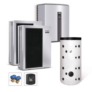 Remko Wärmepumpen-Paket FRD m MPS 800 u. EFS 21, WKF 130 D, 17-24 kW