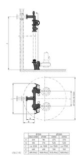 Jung Armaturensatz DN 150, Polyethylen