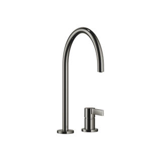 Dornbracht Zweigriff-Armatur Tara Ultra m Rosetten, Ausl. 241mm, f Spült., d. vc