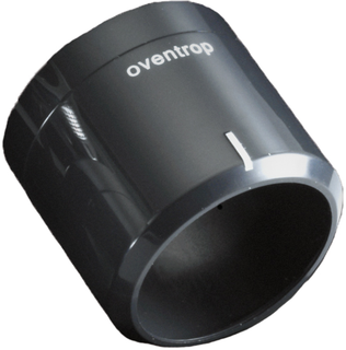 Oventrop Design-Abdeckung Uni SH anthrazit