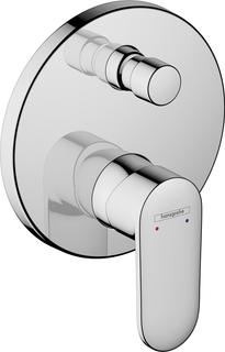 hansgrohe Fertigmontageset Vernis Blend UP-Wannen-EHM, m int. Sich.Kombi, chrom