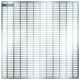 ACO Profiline 50x50cm Maschenrost 30x10mm vz für