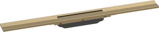 hansgrohe RainDrain Flex Duschrinne 700mm, brush. bronze, Fertigset, kürzbar