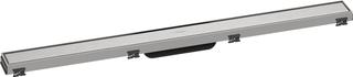hansgrohe RainDrain Match Duschrinne 900mm, Edelstahl gebürstet, Fertigset
