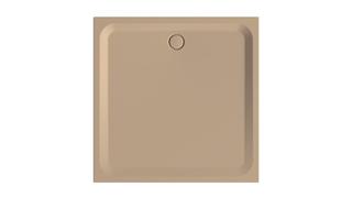 Duschwanne BetteUltra 5828 140x140x3,5cm, Anti/Pro, Mini-WT, greige