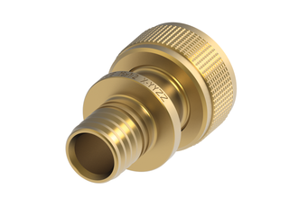 TECE Schnelladapter TECEflex 16mmx1/2", gerade, Siliziumbronze