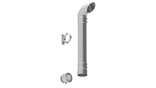 Zehnder Fassadensystem ComfoVent 180 Sys 2/DN 160, a ComP com/ComP +, ES