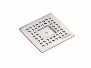 Dallmer Rost QuadraStone 145x145mm, Edelstahl, Individuell 145r10