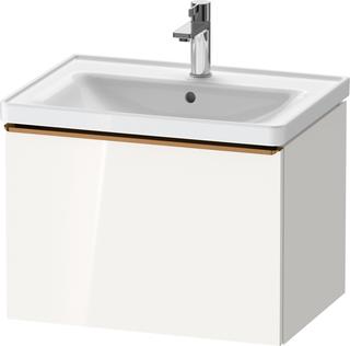 Duravit Waschtisch-Unterschrank D-Neo 63,4x45,2cm, b geb/w hgl, 1 Ausz., wandh