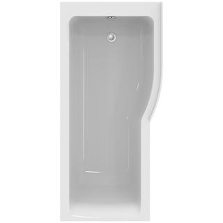 IS Raumspar-Badewanne Connect Air 196,5x79,5x39cm, rechts, weiß