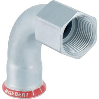 Geberit Übergangsbogen Mapress C-Stahl d 54xR 2, 90G, m IG, außen verzinkt
