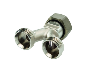 TECE Eurokonus-Y-Stück TECEfloor 3/4" IG-2x 3/4" AG