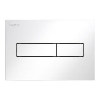 Laufen WC-Betätigungsplatte Horizon INEO 2-Mengen-Spülung, weiß