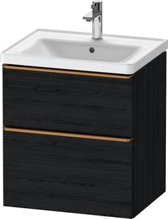 Duravit Waschtisch-Unterschrank D-Neo 58,4x45,2x62,5cm, 1 Kast, b geb/Eiche sw