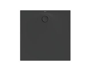 Duschwanne BetteUltra Space 4016 100x100x1,5cm, Mini-Wannenträger, slate
