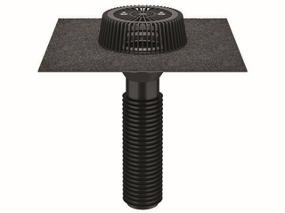 Dallmer San.-Dachablauf DallBit 63 T DN 125, Höhe 460mm