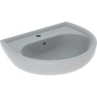 Geberit Waschtisch Renova 60x49cm, manhatt, m Hahnl., mit Überlauf