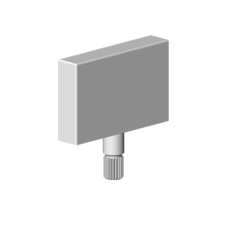 DO Griff ERSATZTEILE 092078007 50 x 50 x 10 mm Cyprum