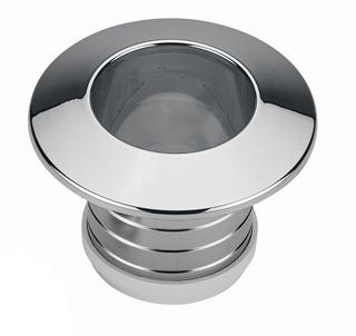 Wasser-Geräte UP-Schubrosette d= 120mm, mit Ring, verchromt
