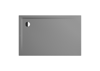 Kaldewei Duschwanne SUPERPLAN 1847-2 80x180x4,7cm, m Träg., Invi. Gr, grey40