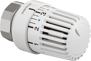 Oventrop Thermostat Uni LM m 0-Stellung, 7-28 GrC, m Flüssig, weiß